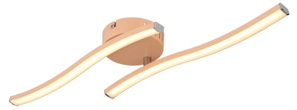Globo 67178P - LED Prisadený luster TYLER LED/12W/230V 3000K oranžová