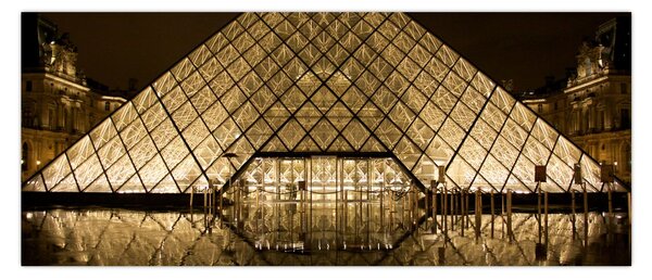 Obraz Louvre (120x50 cm)
