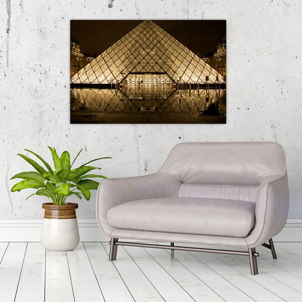 Obraz Louvre (90x60 cm)