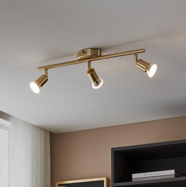 Eglo 33186 - LED Bodové svietidlo BUZZ-LED 3xGU10/2,8W/230V 3000K zlatá