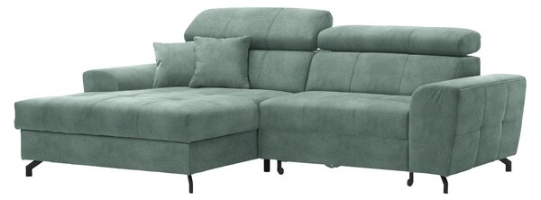 ROHOVÁ SEDAČKA, textil, mätovozelená Carryhome - Sedačky, Online Only