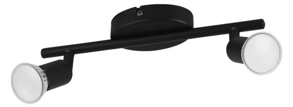 Eglo 32429 - LED Bodové svietidlo BUZZ-LED 2xGU10/2,8W/230V 3000K čierna