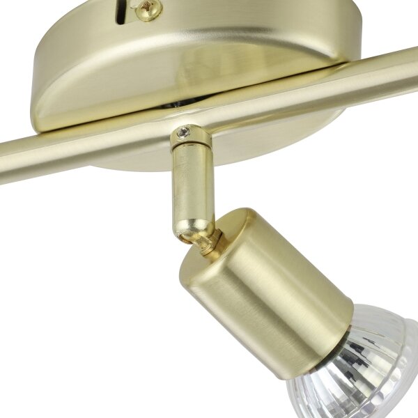 Eglo 33186 - LED Bodové svietidlo BUZZ-LED 3xGU10/2,8W/230V 3000K zlatá