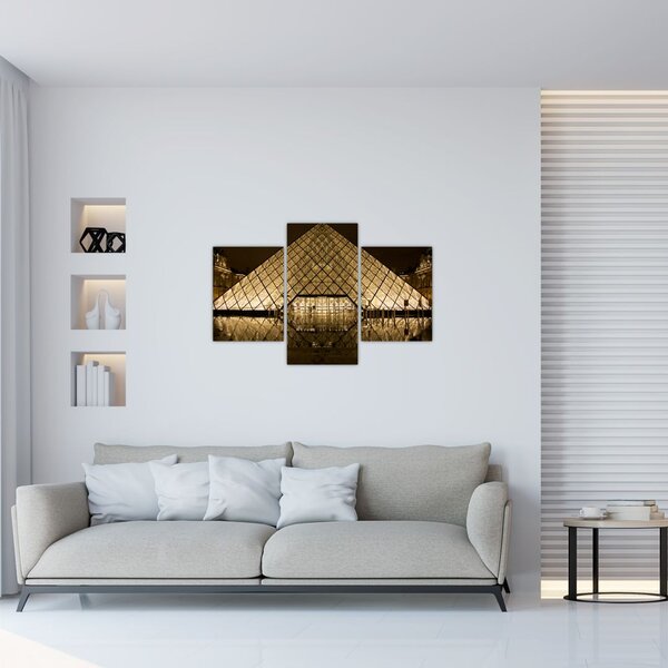 Obraz Louvre (90x60 cm)