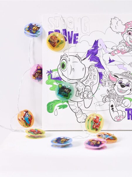 Sinsay - Detská LED svetelná reťaz PAW Patrol Dino Movie - viacfarebná