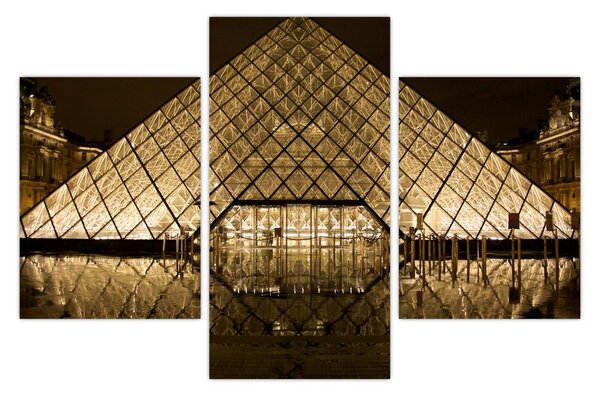 Obraz Louvre (90x60 cm)