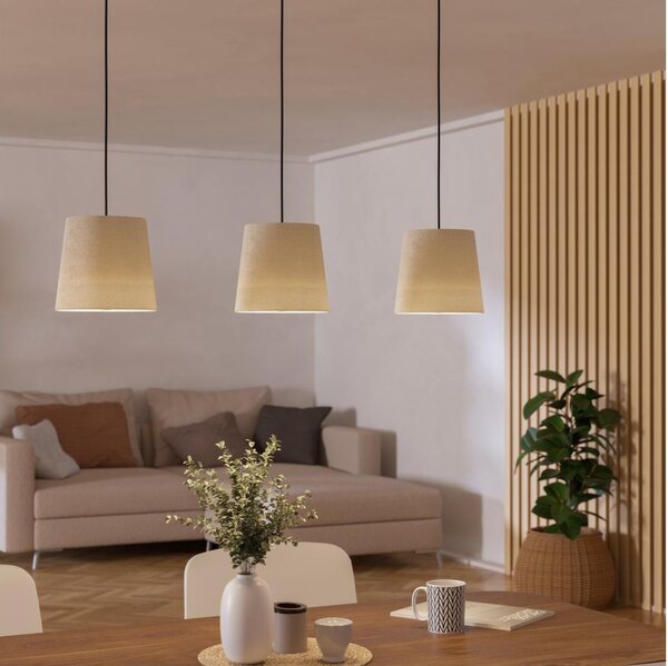 Eglo 901263 - Luster na lanku FEBRES 3xE27/60W/230V