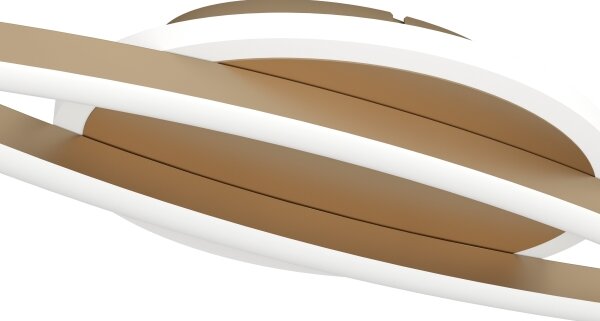 Eglo 901221 - LED Stropné svietidlo LUNGOLAGO LED/12W/230V 4000K medená