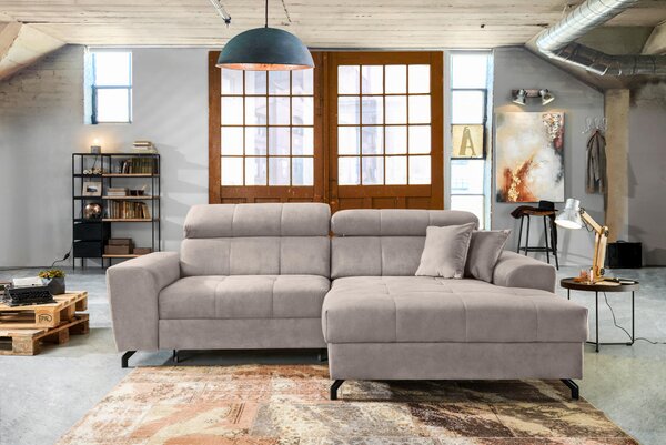 ROHOVÁ SEDAČKA, textil, béžová Carryhome - Sedačky, Online Only