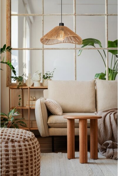 Eglo 44072 - Luster na lanku LAVISTER 1xE27/60W/230V hnedá