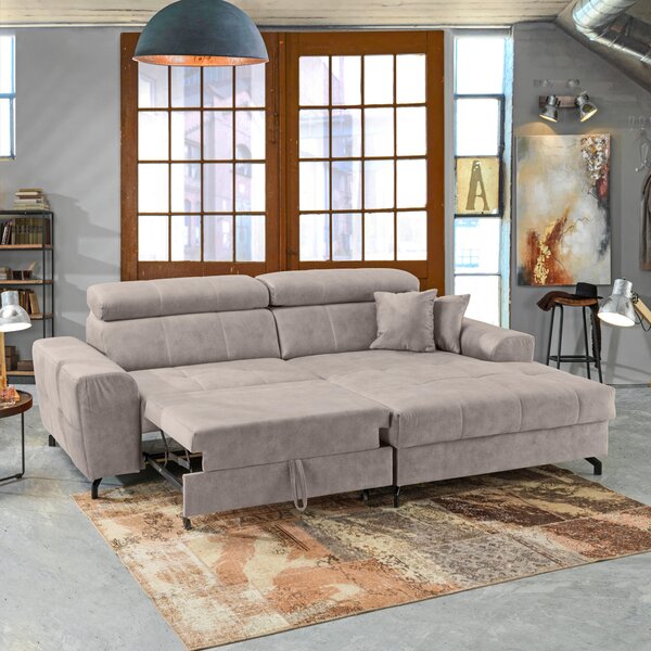 ROHOVÁ SEDAČKA, textil, béžová Carryhome - Sedačky, Online Only
