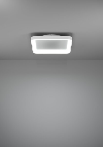 Eglo 901249 - LED Stmievateľné stropné svietidlo LORETELLO LED/12W/230V biela + DO