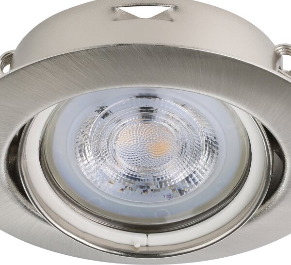 Eglo 901757 - SADA 3x LED Podhľadové svietidlo FAVAZZINA 1xGU10/4W/230V chróm