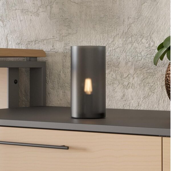 Eglo 901068 - Stolná lampa GEO 1xE14/40W/230V čierna