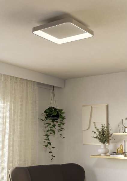 Eglo 901249 - LED Stmievateľné stropné svietidlo LORETELLO LED/12W/230V biela + DO