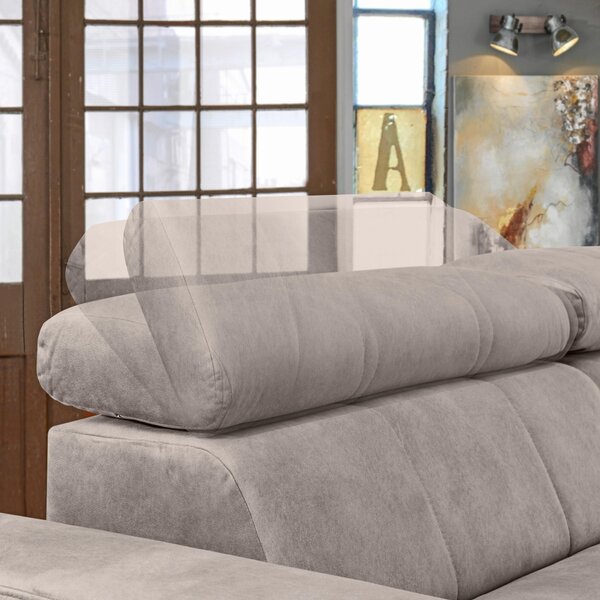 ROHOVÁ SEDAČKA, textil, béžová Carryhome - Sedačky, Online Only