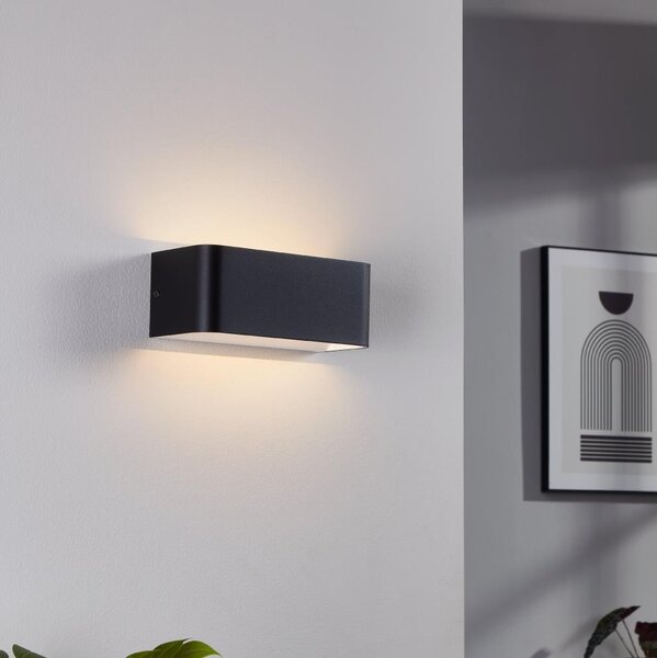 Eglo 901017 - LED Nástenné svietidlo SANIA LED/10W/230V 3000K čierna