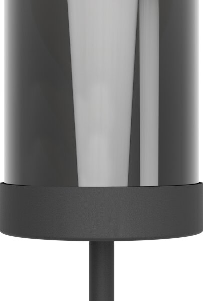 Eglo 44004 - Stojacia lampa TOOTHILL 1xE27/40W/230V čierna