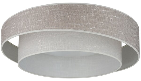 Brilagi - LED Stropné svietidlo DOVER SHINE LED/26W/230V pr. 60 cm šedá/krémová