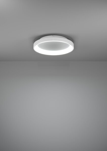 Eglo 901248 - LED Stmievateľné stropné svietidlo LORETELLO LED/12W/230V biela + DO