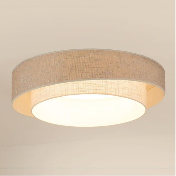 Brilagi - LED Stropné svietidlo DOVER SHINE LED/26W/230V pr. 60 cm šedá/krémová
