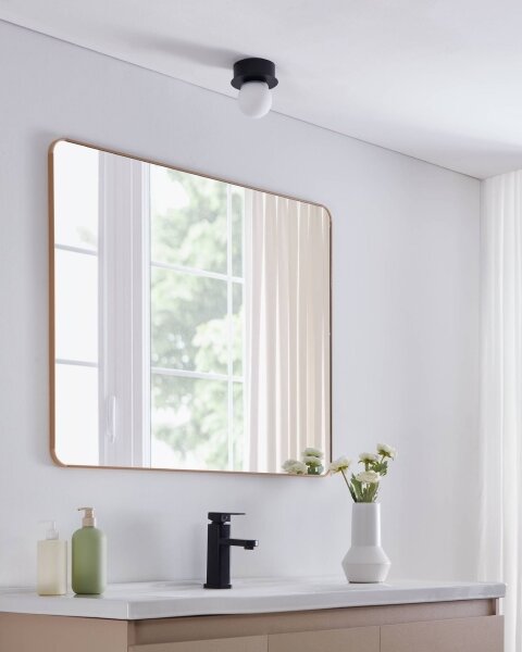 Eglo 900659 - LED Kúpeľňové stropné svietidlo MOSIANO LED/3,3W/230V IP44 čierna