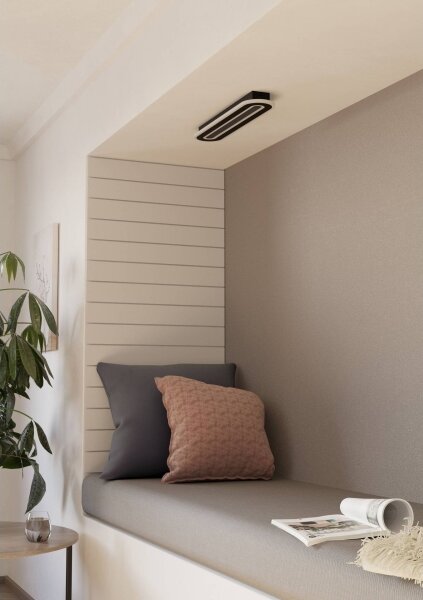 Eglo 901243 - LED Stmievateľné stropné svietidlo MACCHIONI LED/20W/230V čierna + DO