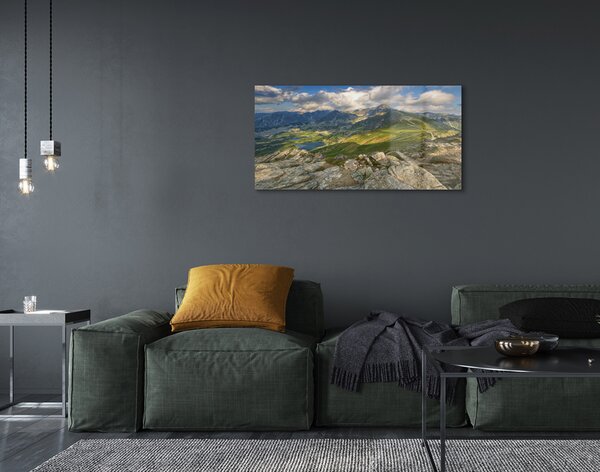 Sklenený obraz jazierka salašnícky 100x50 cm 2 Prívesky