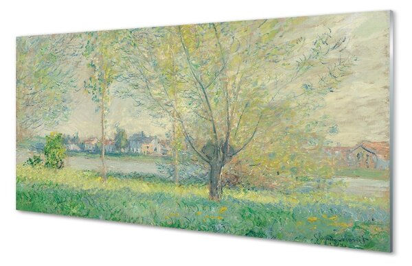 Obraz na skle Art namaľovaný lúka 100x50 cm 2 Prívesky
