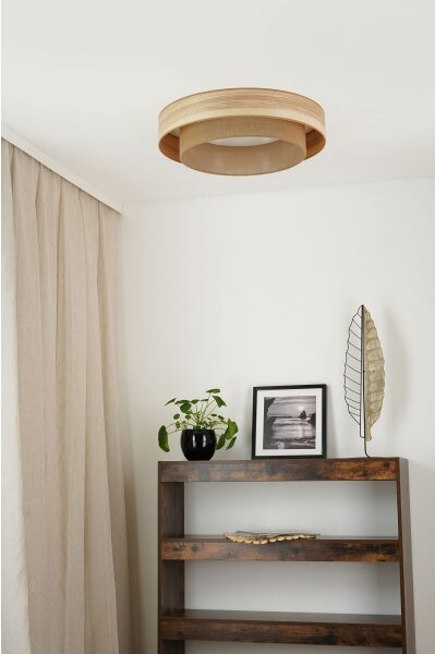 Brilagi - LED Stropné svietidlo MONTANA BOHO LED/26W/230V pr. 60 cm hnedá