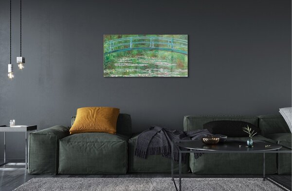 Obraz na skle Art maľované bridge 100x50 cm 2 Prívesky