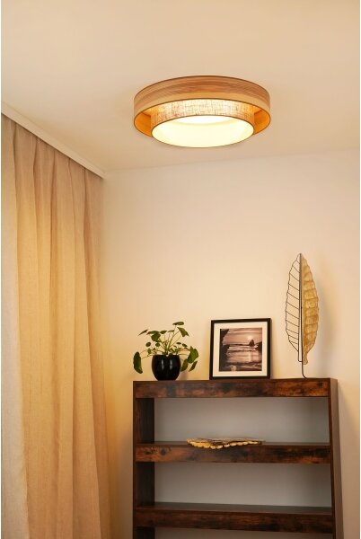 Brilagi - LED Stropné svietidlo MONTANA BOHO LED/26W/230V pr. 60 cm hnedá