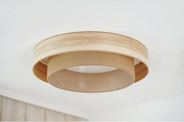 Brilagi - LED Stropné svietidlo MONTANA BOHO LED/26W/230V pr. 60 cm hnedá