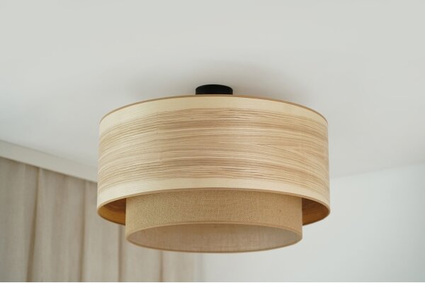 Brilagi - Prisadený luster MONTANA BOHO 1xE27/15W/230V pr. 60 cm hnedá