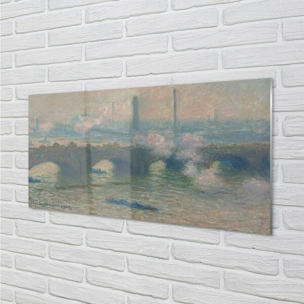 Obraz na skle Art maľoval krajiny 100x50 cm 2 Prívesky