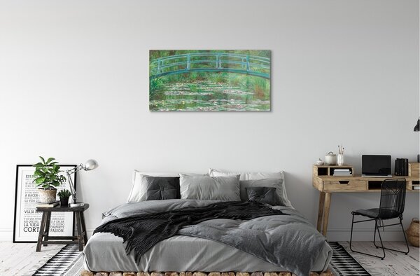 Obraz na skle Art maľované bridge 100x50 cm 2 Prívesky