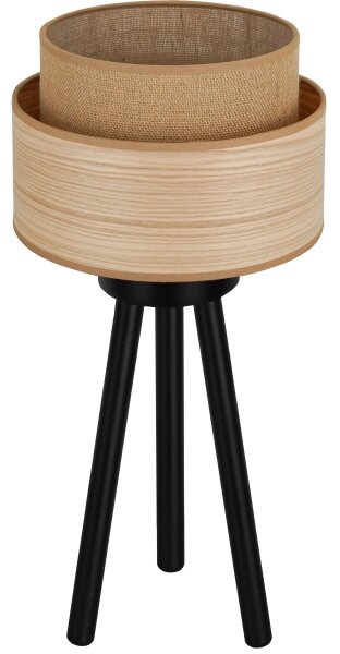 Brilagi - Stolná lampa MONTANA BOHO 1xE27/15W/230V hnedá/čierna
