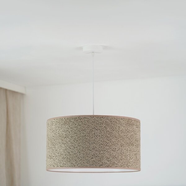 Brilagi - Luster na lanku BOUCLE ROLLER 1xE27/15W/230V pr. 50 cm hnedá