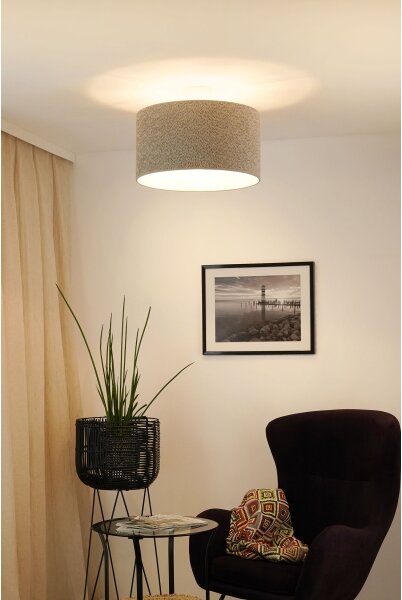 Brilagi - Luster na lanku BOUCLE ROLLER 1xE27/15W/230V pr. 45 cm šedá