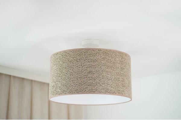 Brilagi - Luster na lanku BOUCLE ROLLER 1xE27/15W/230V pr. 45 cm hnedá
