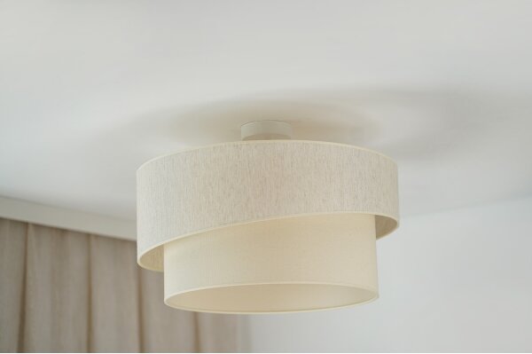 Brilagi - Prisadený luster SHINE 1xE27/15W/230V pr. 50 cm krémová