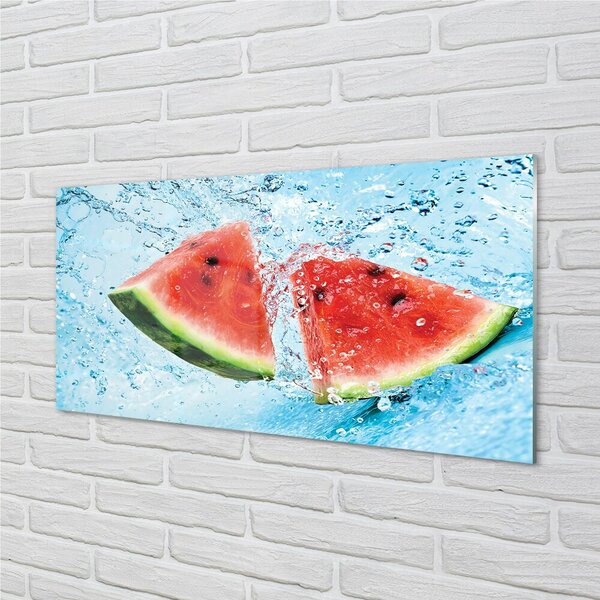 Obraz na skle melón voda 100x50 cm 2 Prívesky