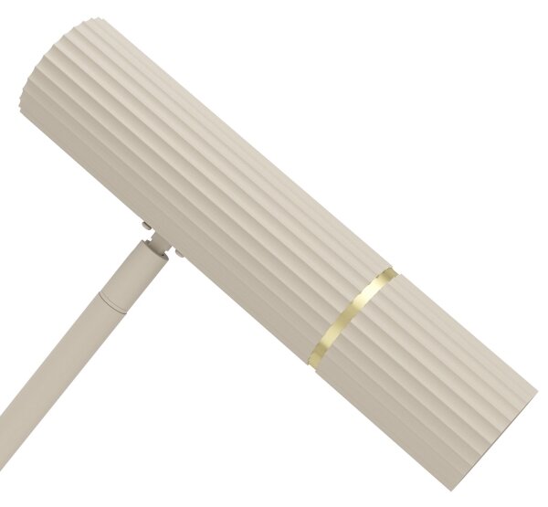 Eglo 901155 - LED Stojacia lampa CAMINIA 1xGU10/5W/230V 3000K béžová