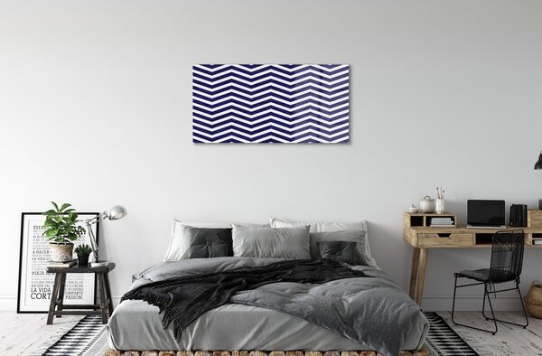 Obraz na skle Stripes 100x50 cm 2 Prívesky
