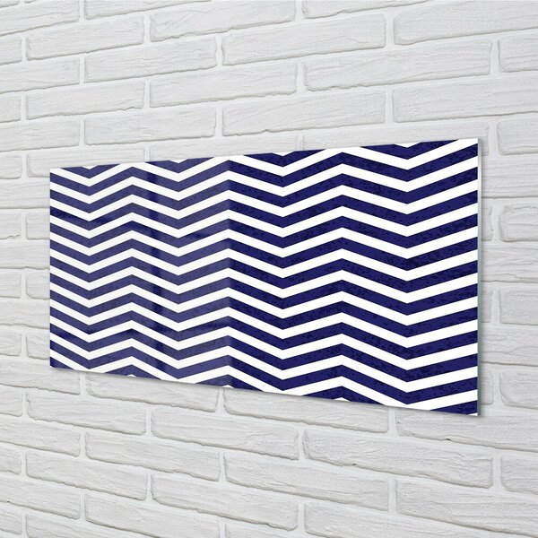 Obraz na skle Stripes 100x50 cm 2 Prívesky