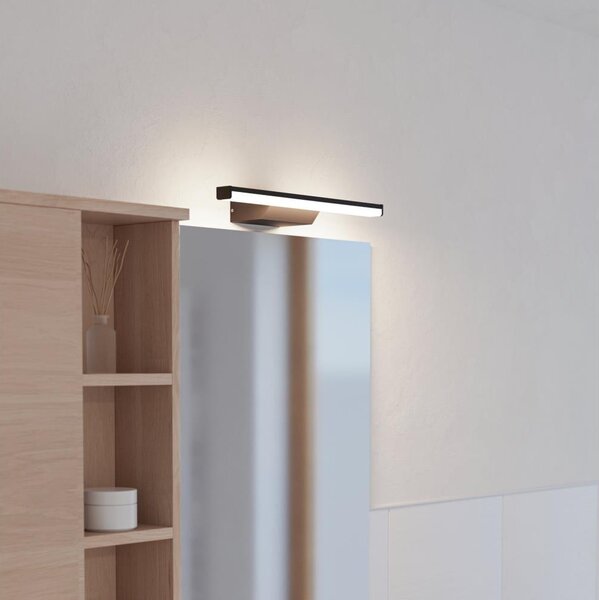 Eglo 901287 - LED RGBW Stm. kúpeľňové osvetlenie REGELLO-Z 12W/230V IP44 čierna
