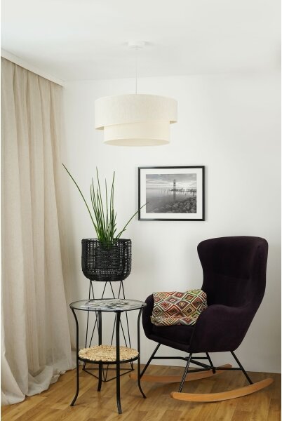 Brilagi - Luster na lanku SHINE 1xE27/15W/230V pr. 50 cm krémová
