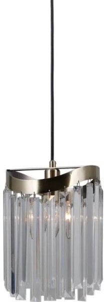 ITALUX PND-44544-1 - Luster na lanku SABRIGA 1xE14/40W/230V matný chróm