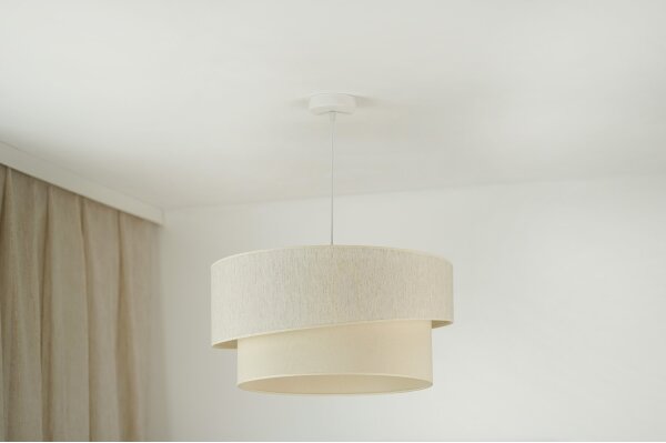 Brilagi - Luster na lanku SHINE 1xE27/15W/230V pr. 50 cm krémová