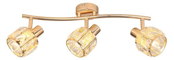 Bodové svietidlo DUBAI 3xE14/40W/230V rose gold
